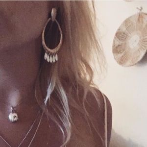 Boheme Silver + Gold Chandelier Earrings